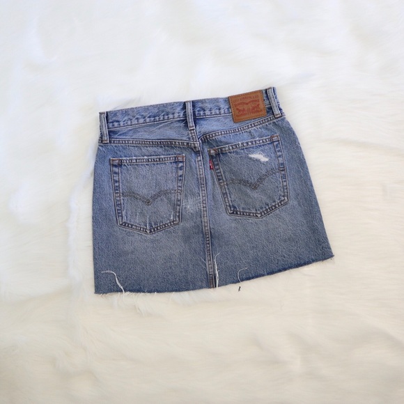 Levi’s Deconstructed Skirt - Picture 4 of 5